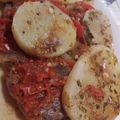 El cooksnap de Caro Zaragosi cuando hizo Bifes a la criolla.