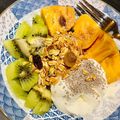 Cooksnap của Dibee khi họ làm theo món Yaourt kiwi yen mạch cho bữa sáng