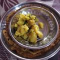 Falguni Shah's cooksnap of when they made સુકી ભાજી અને થેપલા (Suki Bhaji Thepla Recipe In Gujarati).