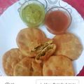 Rita Mehta ( Executive chef ) का कुकस्नैप जब उन्होंने क्रिस्पी और स्वादिष्ट आलू प्याज कचौडी बनाया था।