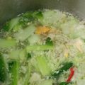 Cooksnap mamy_kitchen89 semasa beliau membuat Sup Sawi Jepun / Pak Choy Simple.