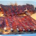 El cooksnap de Álvaro González Recio cuando hizo Costillas de cerdo al horno con salsa barbacoa.