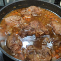El cooksnap de Jesus M Quiros Zamorano cuando hizo Carrilleras de cerdo al vino.