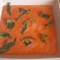 El cooksnap de Analí cuando hizo Gazpacho a mi manera.