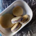 El cooksnap de Lucía Belén cuando hizo Alfajores de maicena.