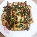 Cooksnap của Trần Trương Cát Tiên khi họ làm theo món Nấm Đùi Gà Nướng Bơ 새송이 버섯구이