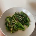 沈姿儀 的 涼拌芝香菠菜 cooksnap
