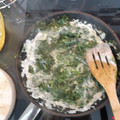 El cooksnap de Manuel Villanueva Sosa cuando hizo Espinacas a la crema con nata.