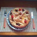 El cooksnap de Sandra cuando hizo Tarta de manzana rellena con mermelada de cerezas.