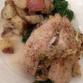 mightydave's cooksnap of when they made Crab Stuffed Flounder.