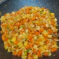 Cooksnap dari Dini untuk resep Tumis sayur bumbu kari, isian karipap