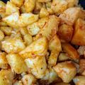El cooksnap de Alejandra Lambertini cuando hizo Patatas bravas.