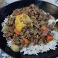 El cooksnap de Andrea Di Pasca cuando hizo Guiso de lentejas con carne picada.