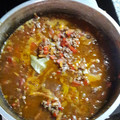 El cooksnap de Ángel Rubén Córdoba cuando hizo Ñoquis malfatti con salsa bolognesa. Muy livianos. 🍅 ❤.