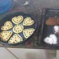 El cooksnap de Gabriela Violini cuando hizo Galletitas sin manteca.
