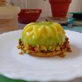 El cooksnap de Carmen Alcalde Ruiz cuando hizo Semifríos de pistacho y limón con glaseado espejo.