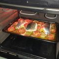 El cooksnap de Gema Torija Fresneda cuando hizo Filetes de lubina al horno con cebolla patata tomate natural y aderezo Vidalim.