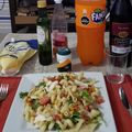 El cooksnap de Gustavo Lezama cuando hizo Ensalada de pasta seca.