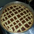 El cooksnap de Maira Felartigas cuando hizo Pasta frola.