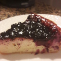 El cooksnap de Cati cuando hizo Tarta de queso y mermelada de arándanos.