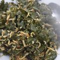 Cooksnap dari Iin Sugiarti untuk resep Tumis Daun Singkong + Udang/Teri medan