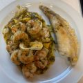 El cooksnap de hrcelectronicboy cuando hizo Cazuela de colas de rape con gambas en salsa verde.