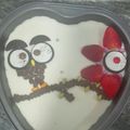 El cooksnap de Virginia del Rio cuando hizo Tarta fría de chocolate blanco.