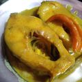 Sampa Chandra's cooksnap of when they made রুই মাছের সরষে ঝাল (Rui macher sorshe jhal recipe in Bengali).