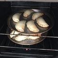 El cooksnap de Javier Hernán Leguizamón cuando hizo Empanadas de pollo con salsa blanca.