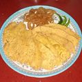 Roli Rastogi का कुकस्नैप जब उन्होंने गुजराती फाफड़ा (Gujarati fafada recipe in hindi) बनाया था।
