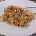 El cooksnap de sckandey cuando hizo Arroz chino con salsa de soja.