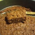El cooksnap de lu cuando hizo Torta tipo brownie con bananas.
