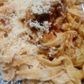 El cooksnap de Maria cuando hizo Fideos caseros.