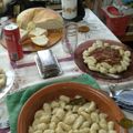El cooksnap de Nicolas Sanduay cuando hizo Ñoquis de papa y harina leudante.