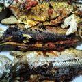 Cooksnap han zs semasa beliau membuat Cencaru bakar sumbat sambal.