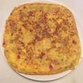 El cooksnap de keisyr cuando hizo Tortilla de patatas con chorizo y pimientos.