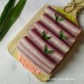 Cooksnap dari Fitriani Sri Rejeki untuk resep Kue Lapis Ubi Ungu #pr_olahantepungberas