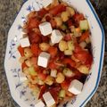 El cooksnap de Antonio Jesús Granados Alcaide cuando hizo Ensalada de garbanzos y pepino.