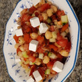El cooksnap de Antonio Jesús Granados Alcaide cuando hizo Ensalada de garbanzos y pepino.