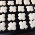 El cooksnap de Paula Vergara cuando hizo Alfajores de maicena.