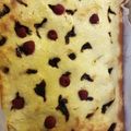Borbála Fekete Cooksnap-ja, amikor elkészítette a(z) Túrós-szilvalekváros kevert süti receptet.