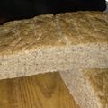 El cooksnap de Yanina Baez Delibasich cuando hizo Pan "pura fibra" (de harina integral y salvado de avena).