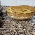 El cooksnap de María Tomas Salinas cuando hizo Bizcocho proteico.