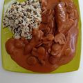 El cooksnap de Carol Salamero cuando hizo Solomillos de pollo al Málaga virgen.