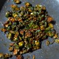 Ishwari Mankad's cooksnap of when they made ભીંડા નું શાક (Bhinda Shak Recipe In Gujarati).