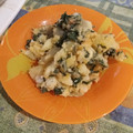 El cooksnap de oscar cuando hizo Acelgas con patatas rehogadas al pimentón.