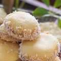 El cooksnap de Cristina Urra cuando hizo Alfajores de maicena relleno con manjar.