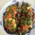 El cooksnap de Laura Ligero Baldomero cuando hizo Berenjena Rellena de Verdura.