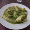 El cooksnap de David Gonza cuando hizo Merluza en salsa verde.