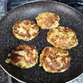 El cooksnap de Jelo Vlbuena cuando hizo Torticas de yuca y calabacín.